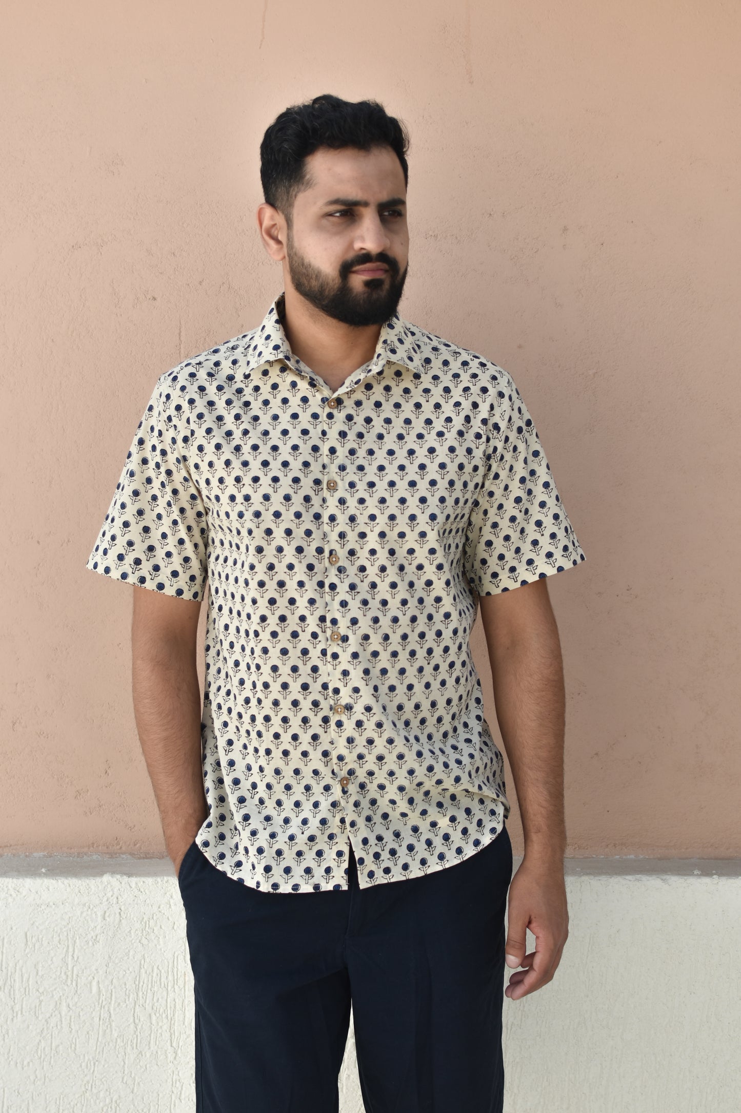 DITSY DREAM HANDPRINTED SHIRT