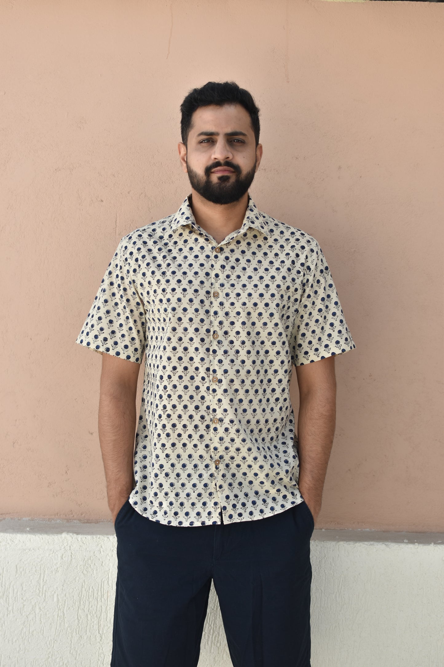 DITSY DREAM HANDPRINTED SHIRT