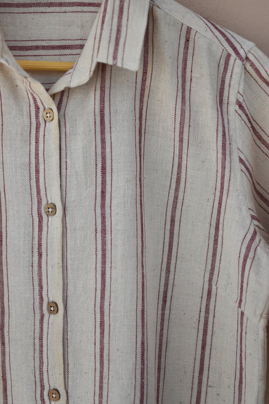 RUSTIC ROOT HANDWOVEN WOMEN SHIRT
