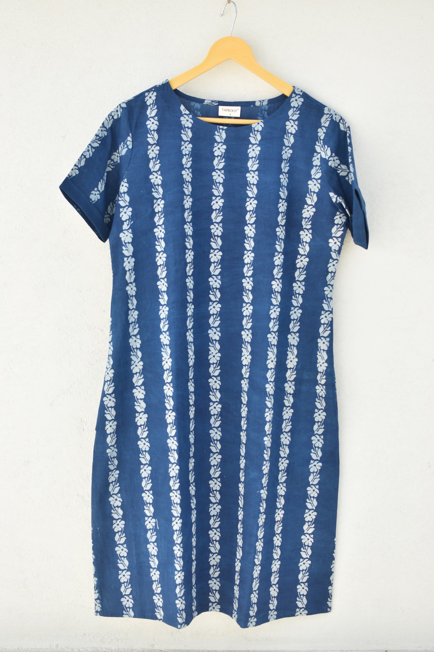 SEAWEED HANDPRINTED DRESS
