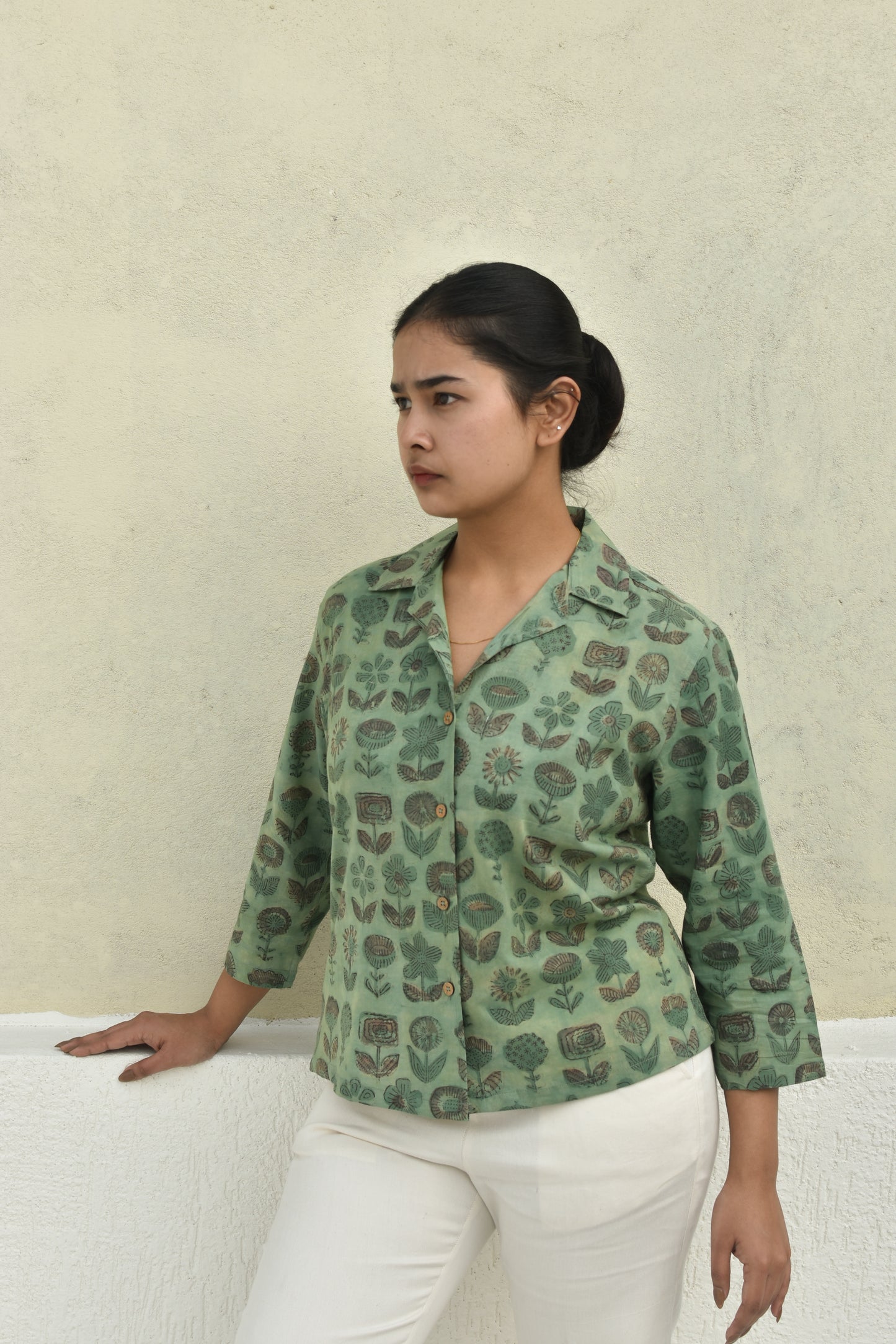 GARDEN GROVE HANDPRINTED SHIRT