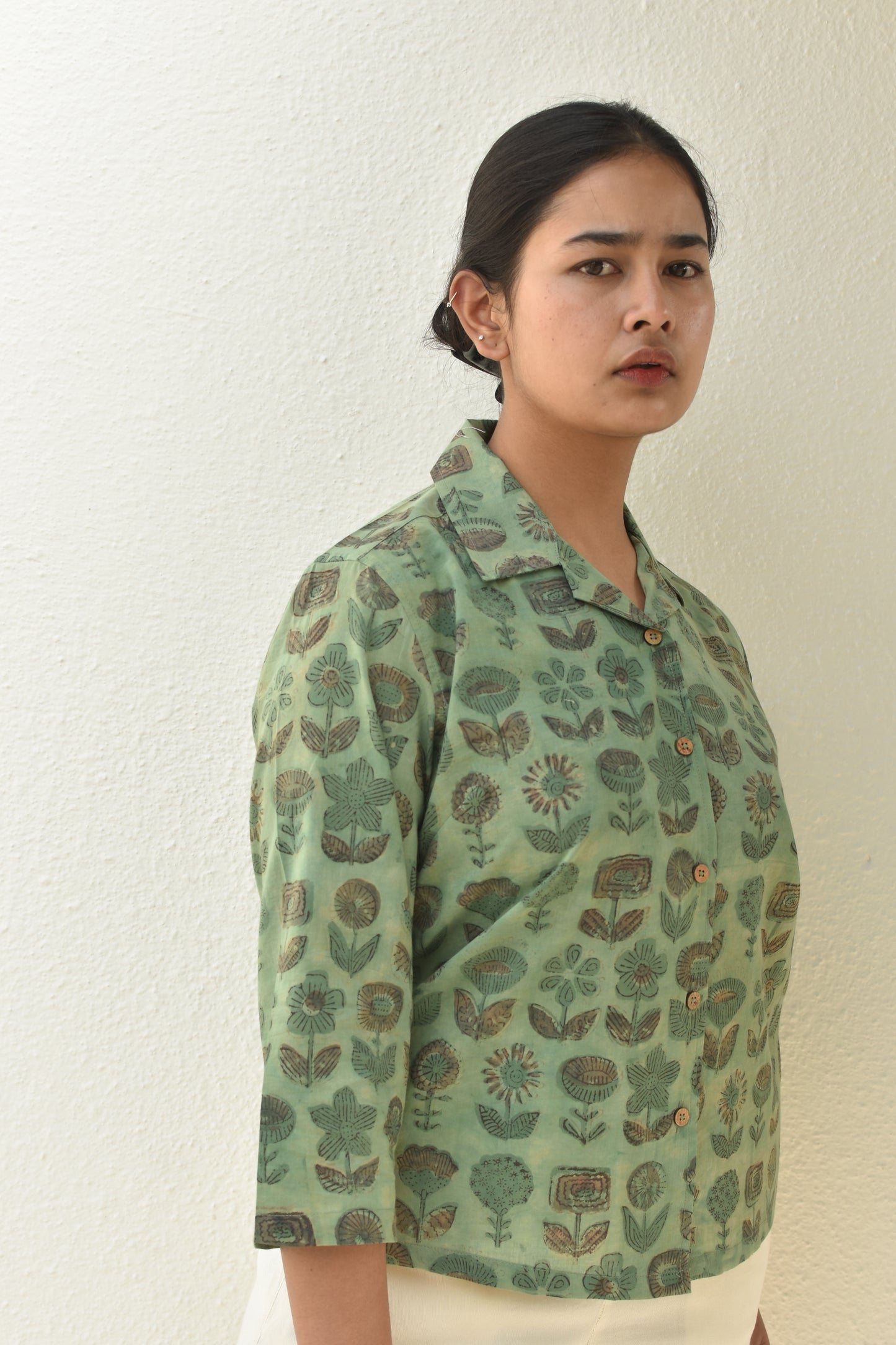 GARDEN GROVE HANDPRINTED SHIRT