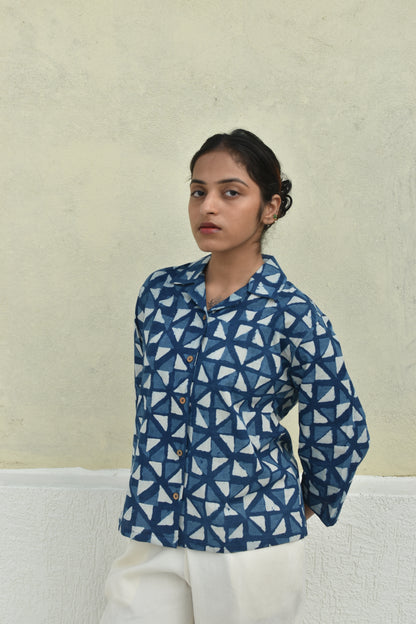CONCRETE COOL HANDPRINTED SHIRT