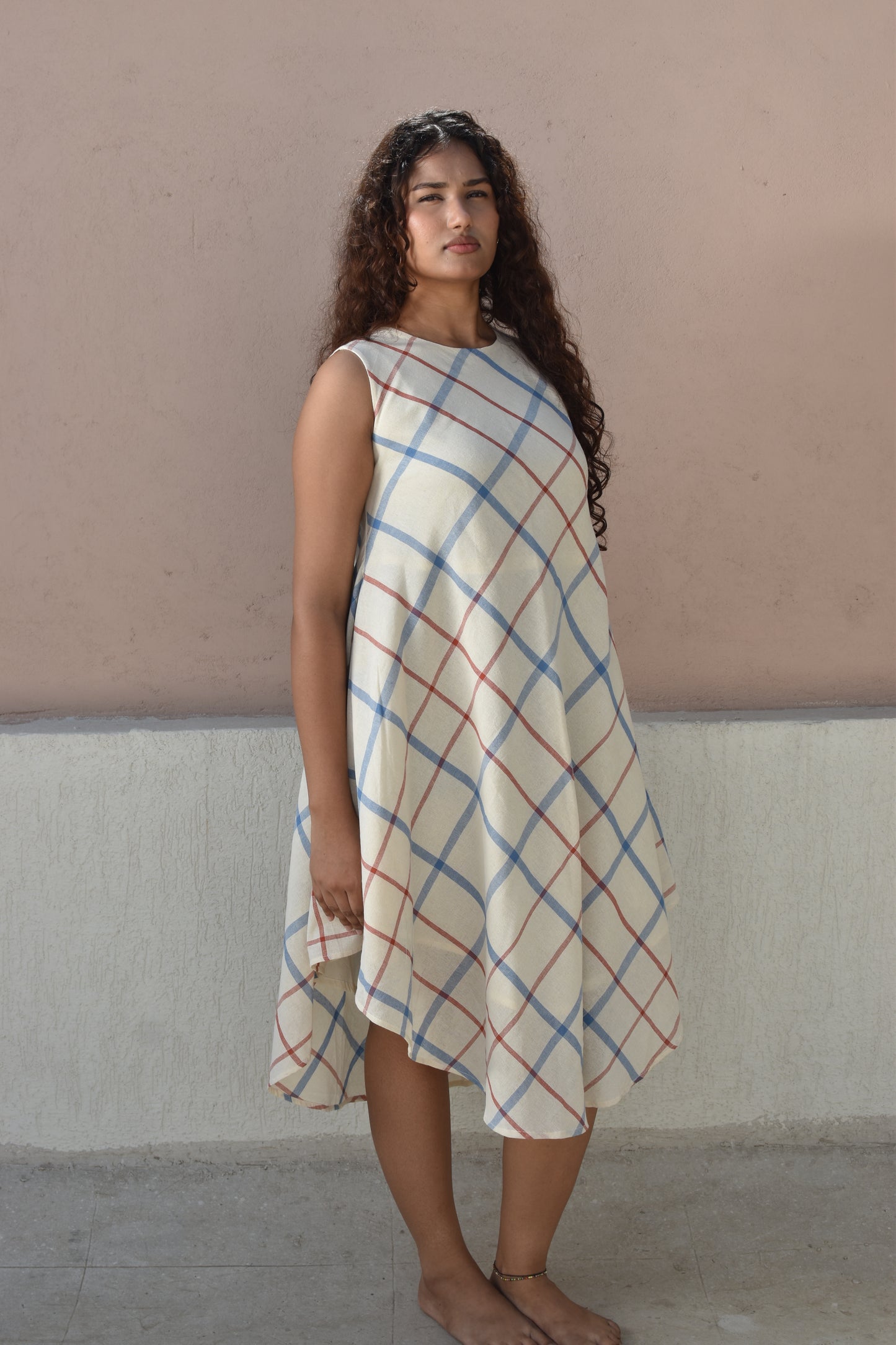 COUNTRYSIDE CHARM HANDWOVEN DRESS