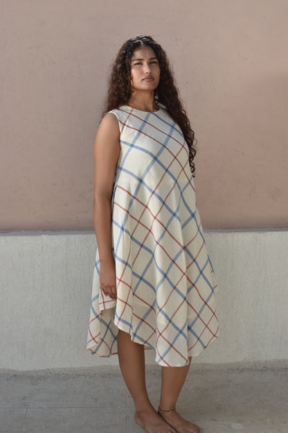 COUNTRYSIDE CHARM HANDWOVEN DRESS
