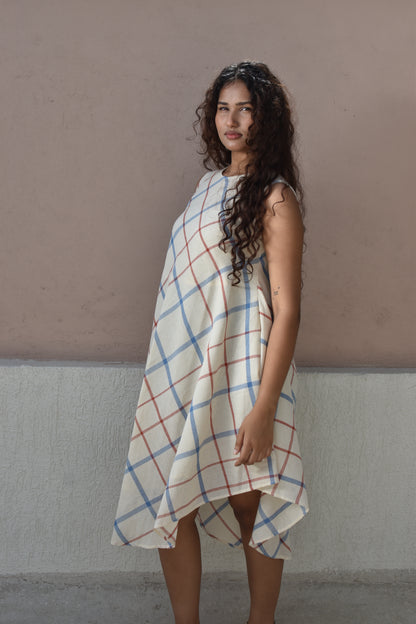 COUNTRYSIDE CHARM HANDWOVEN DRESS