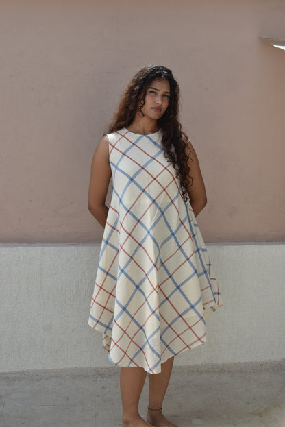 COUNTRYSIDE CHARM HANDWOVEN DRESS
