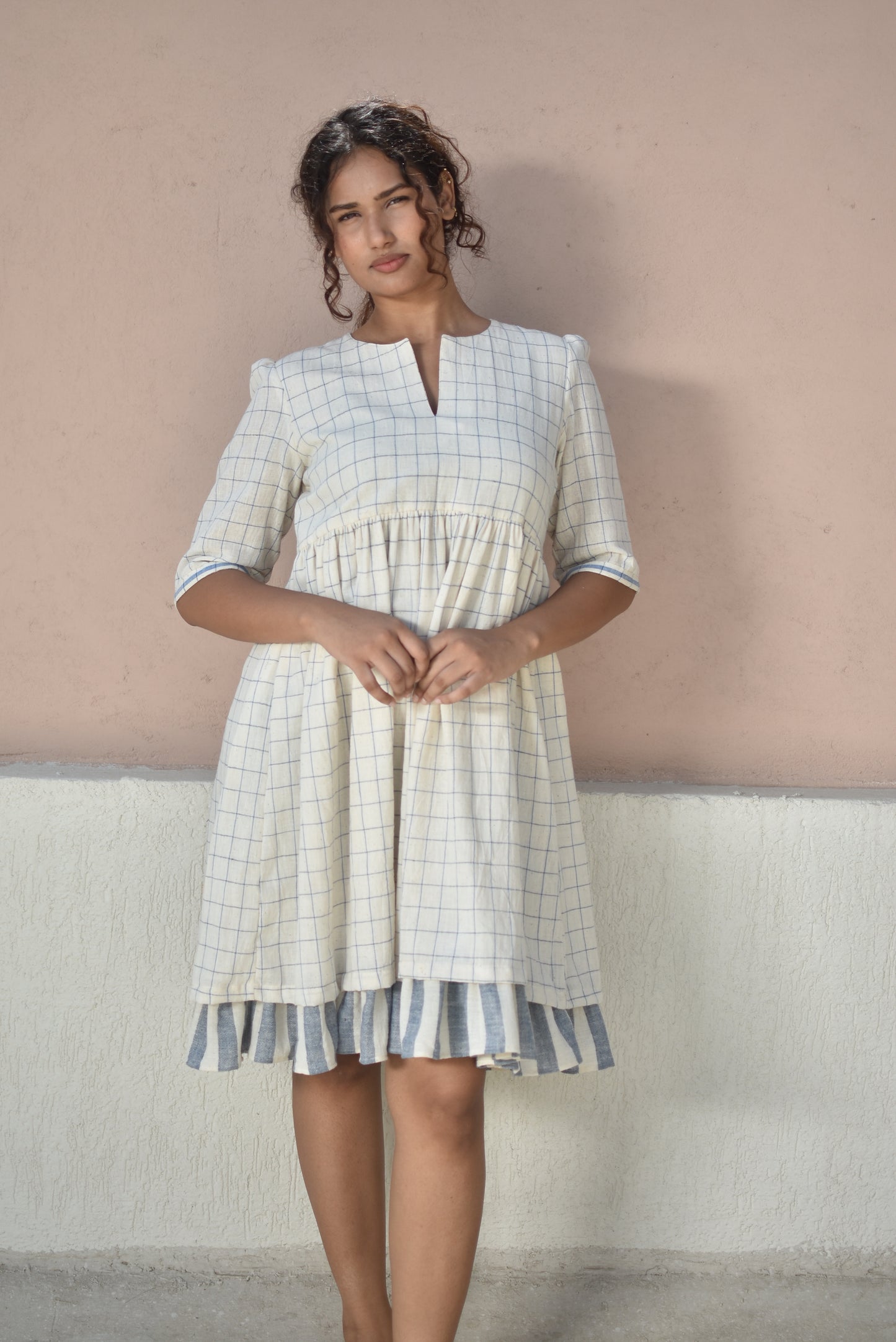 DAISY LANE HANDWOVEN DRESS