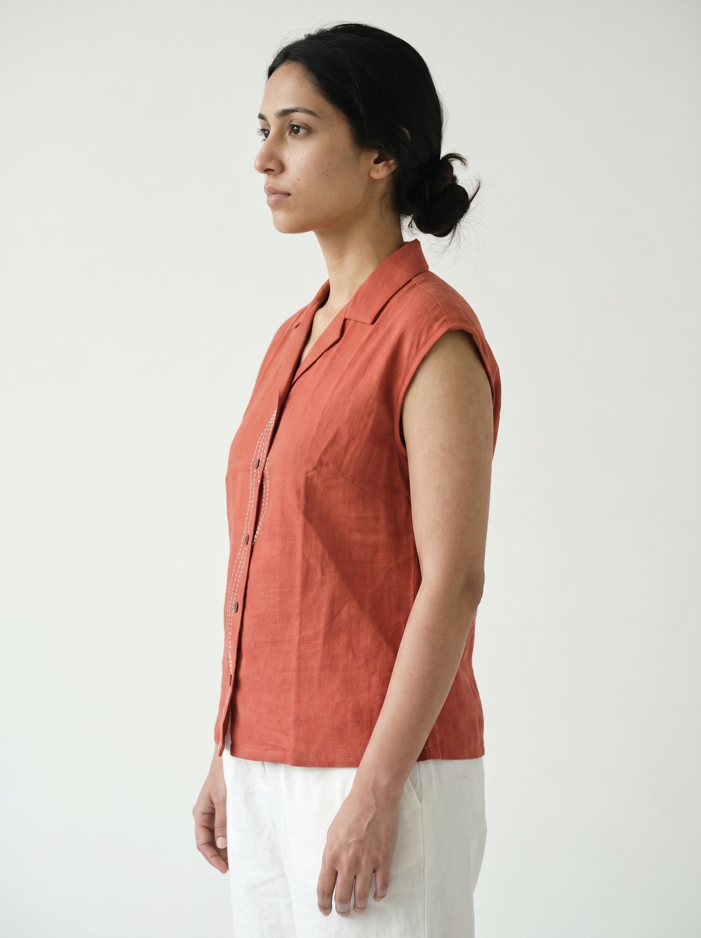 SIENNA EASE HAND EMBROIDERED TOP