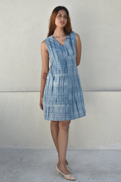 ICEBERG HAND-DYED DRESS