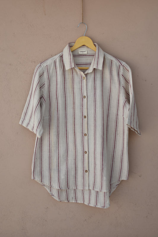 RUSTIC ROOT HANDWOVEN WOMEN SHIRT