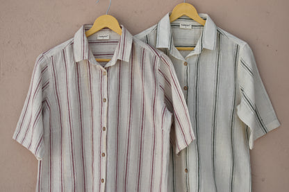 RUSTIC ROOT HANDWOVEN WOMEN SHIRT