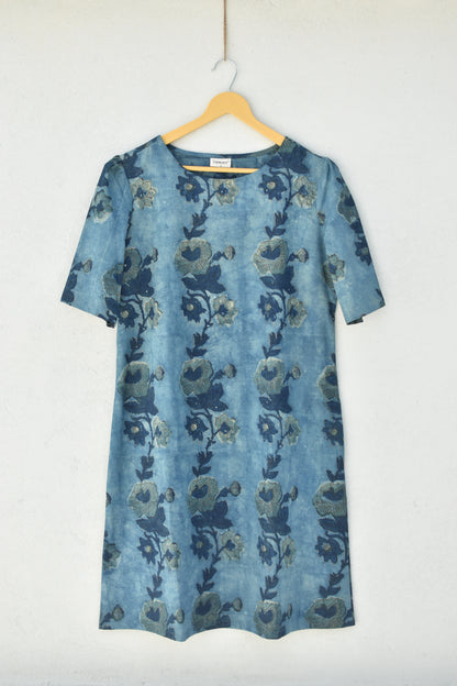 ATLANTIS DAZZLE HANDPRINTED DRESS